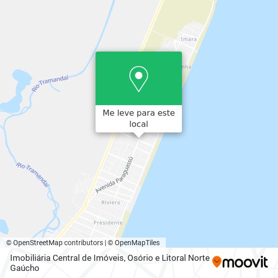 Imobiliária Central de Imóveis mapa