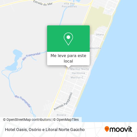 Hotel Oasis mapa