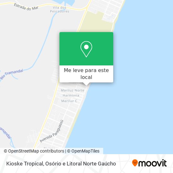Kioske Tropical mapa