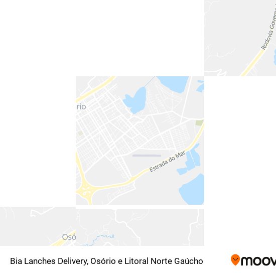 Bia Lanches Delivery mapa