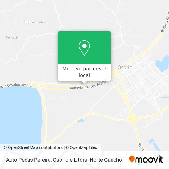 Auto Peças Pereira mapa