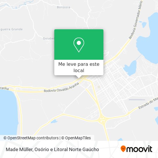 Made Müller mapa