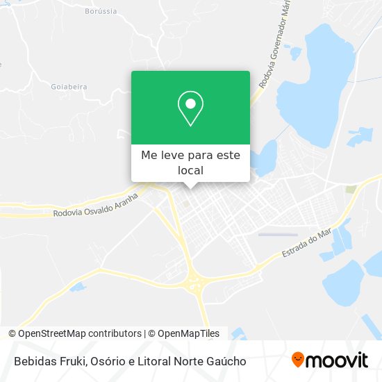 Bebidas Fruki mapa