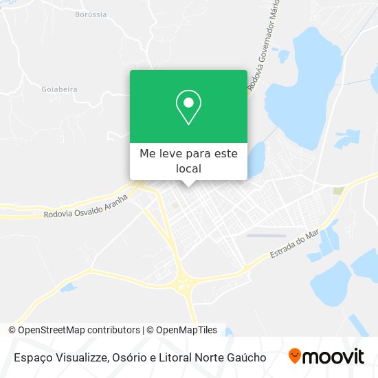 Espaço Visualizze mapa