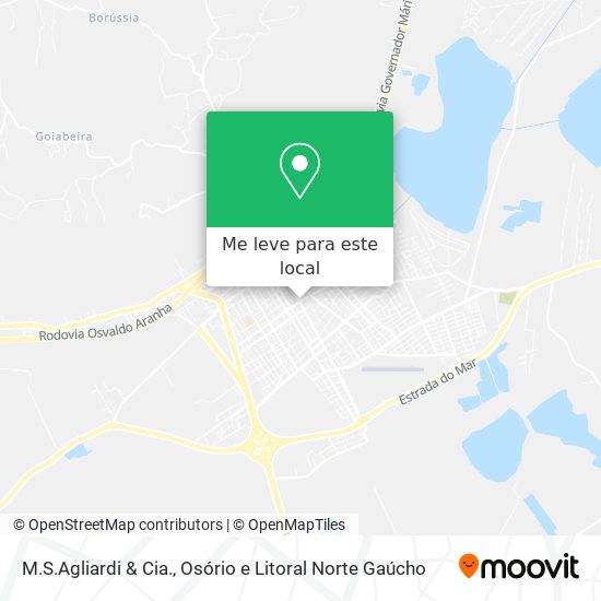 M.S.Agliardi & Cia. mapa