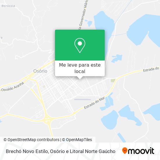Brechó Novo Estilo mapa