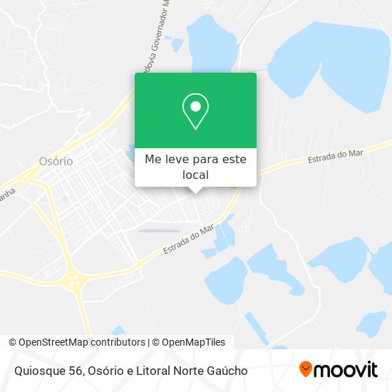 Quiosque 56 mapa