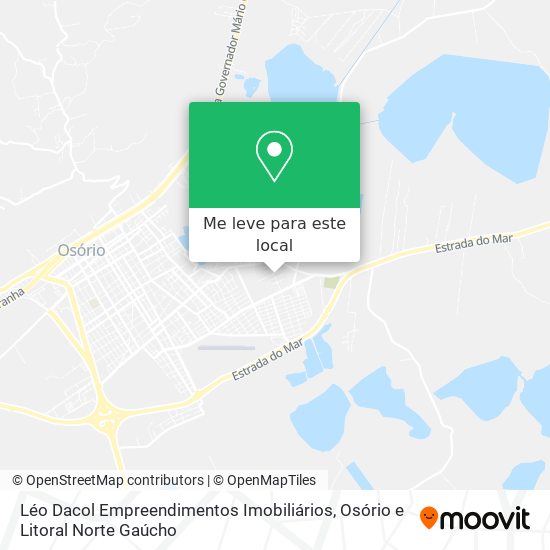 Léo Dacol Empreendimentos Imobiliários mapa