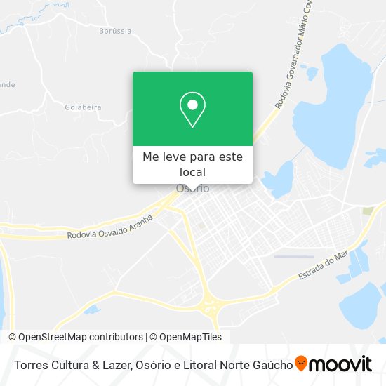 Torres Cultura & Lazer mapa