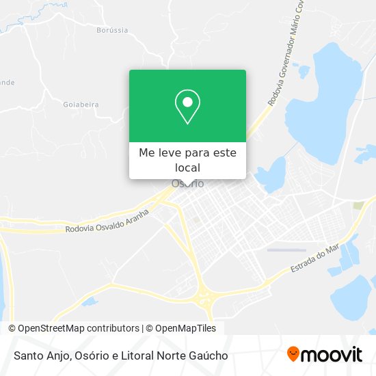 Santo Anjo mapa