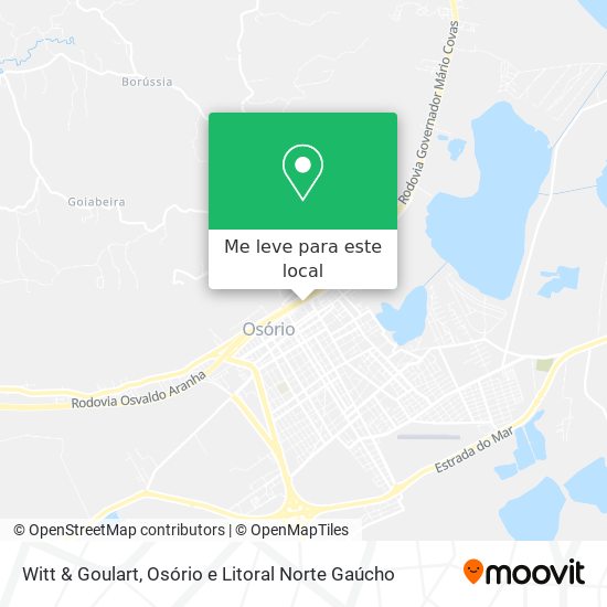 Witt & Goulart mapa