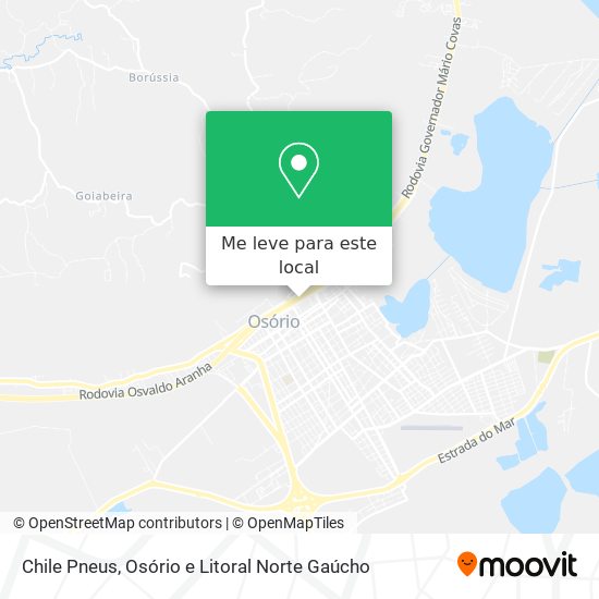Chile Pneus mapa