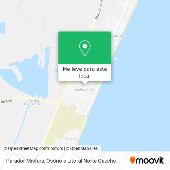 Parador Mistura mapa