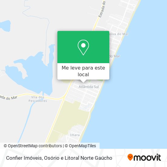 Confier Imóveis mapa