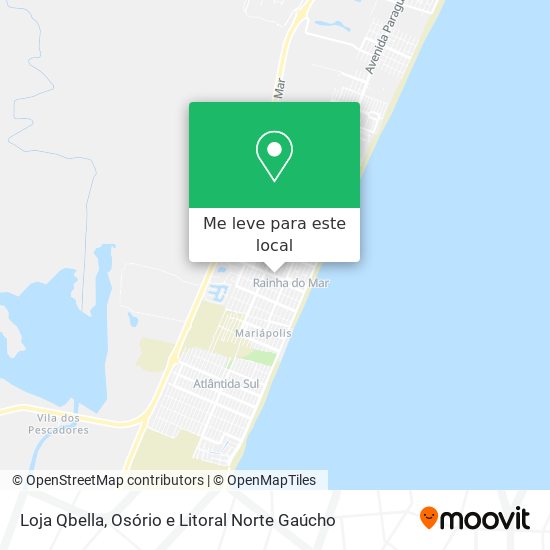 Loja Qbella mapa
