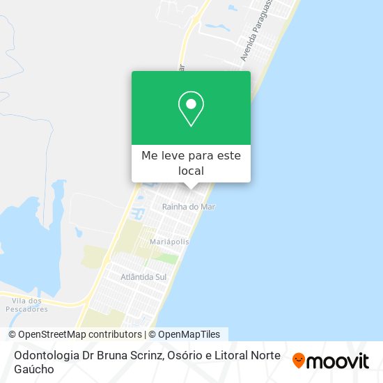 Odontologia Dr Bruna Scrinz mapa