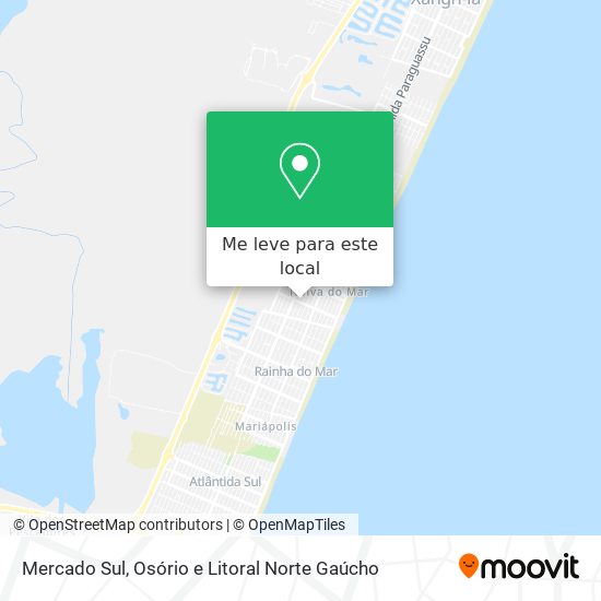 Mercado Sul mapa