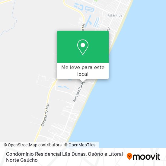 Condomínio Residencial Lãs Dunas mapa