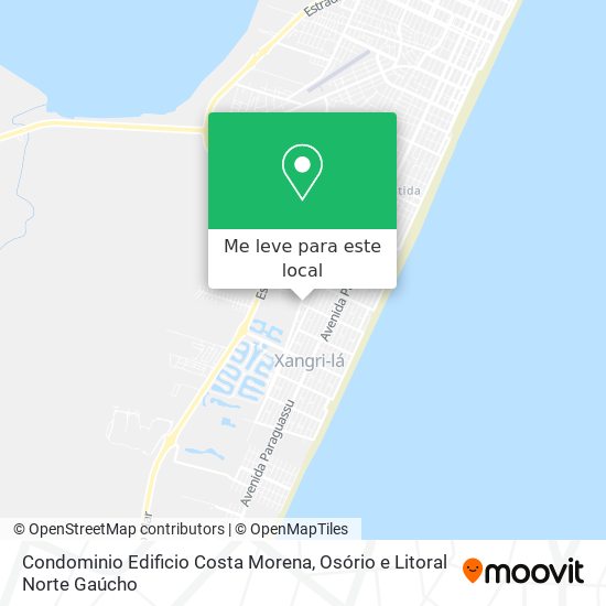 Condominio Edificio Costa Morena mapa