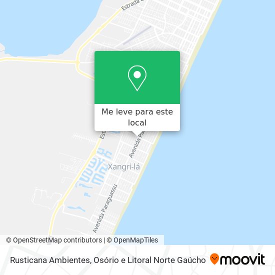 Rusticana Ambientes mapa