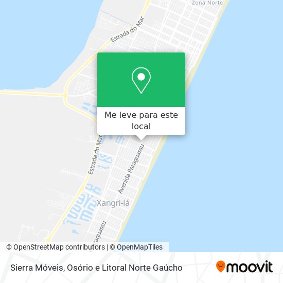 Sierra Móveis mapa
