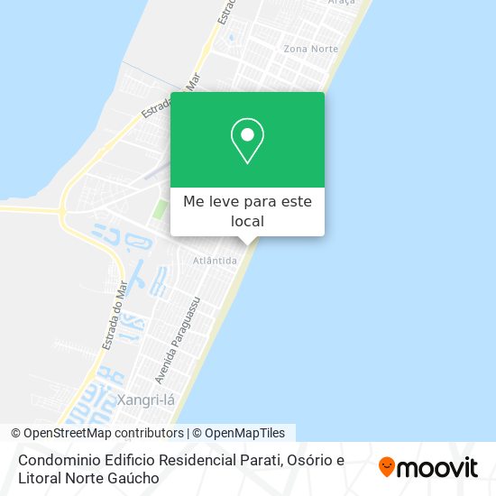 Condominio Edificio Residencial Parati mapa