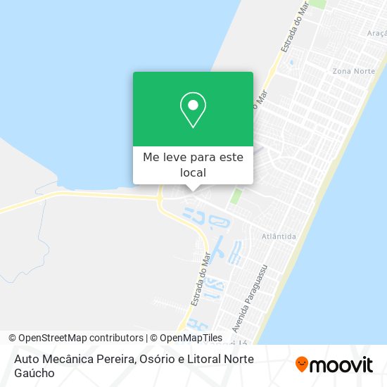 Auto Mecânica Pereira mapa