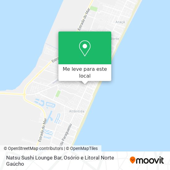 Natsu Sushi Lounge Bar mapa