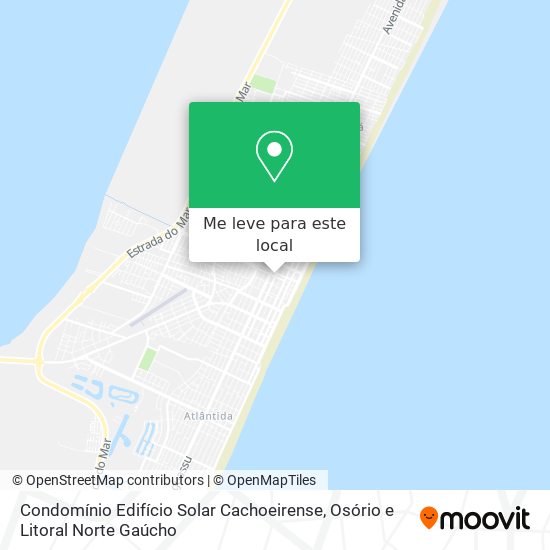 Condomínio Edifício Solar Cachoeirense mapa