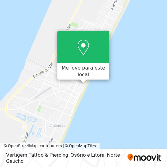 Vertigem Tattoo & Piercing mapa