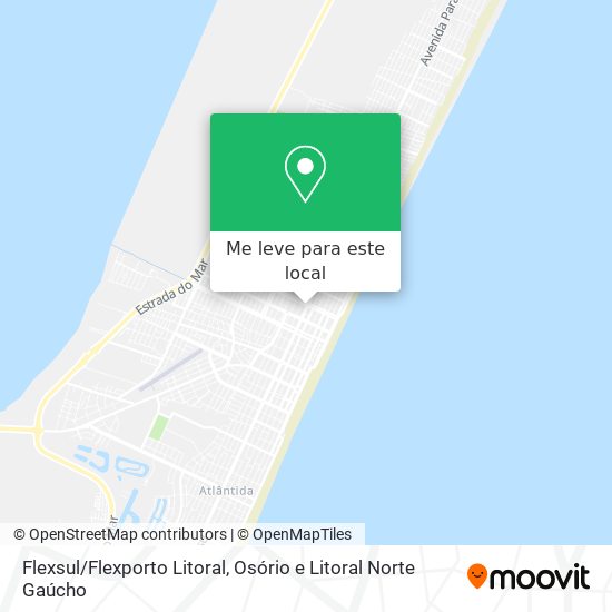 Flexsul/Flexporto Litoral mapa