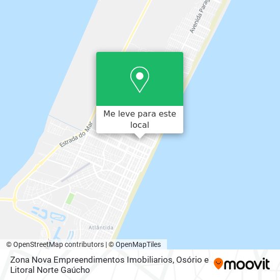 Zona Nova Empreendimentos Imobiliarios mapa