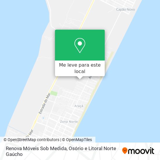 Renova Móveis Sob Medida mapa