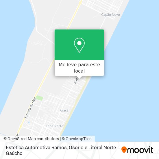 Estética Automotiva Ramos mapa
