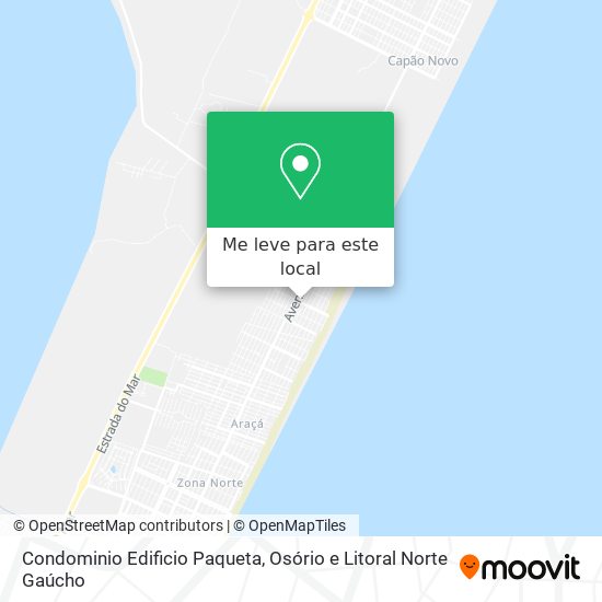 Condominio Edificio Paqueta mapa