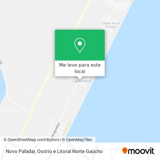 Novo Paladar mapa