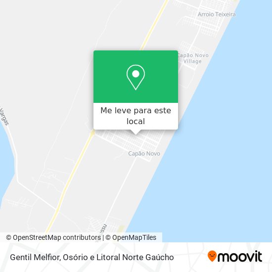 Gentil Melfior mapa