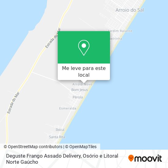 Deguste Frango Assado Delivery mapa