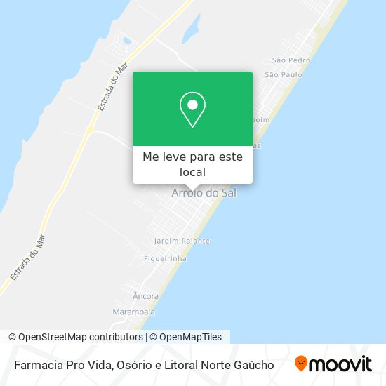 Farmacia Pro Vida mapa