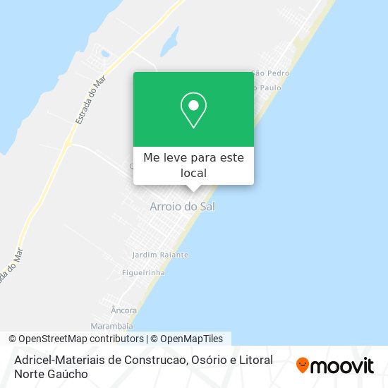Adricel-Materiais de Construcao mapa
