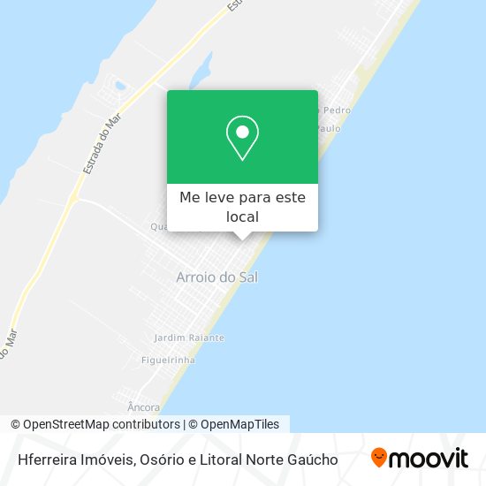 Hferreira Imóveis mapa
