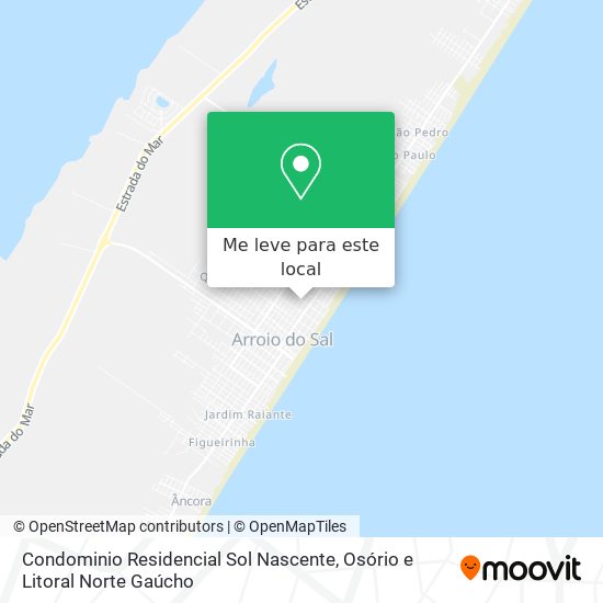 Condominio Residencial Sol Nascente mapa