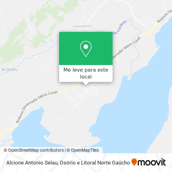 Alcione Antonio Selau mapa