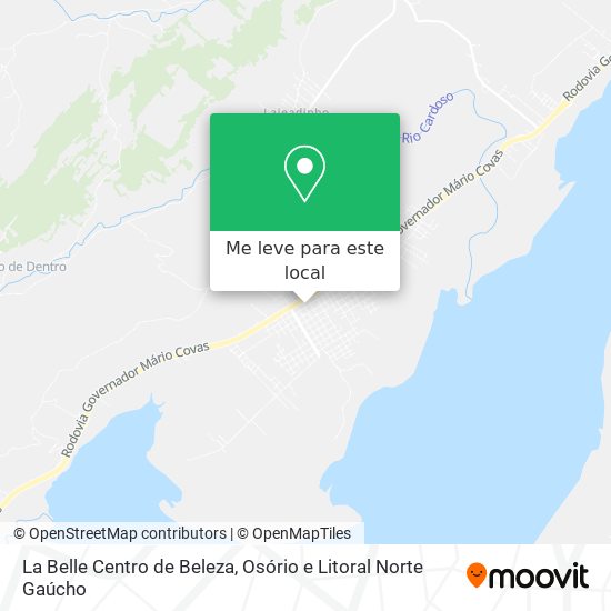 La Belle Centro de Beleza mapa