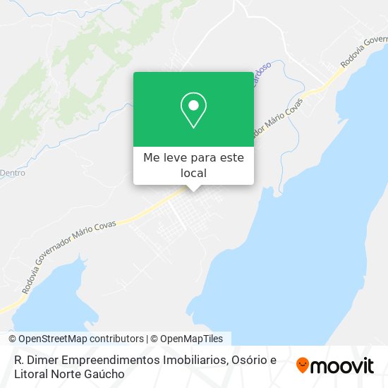 R. Dimer Empreendimentos Imobiliarios mapa