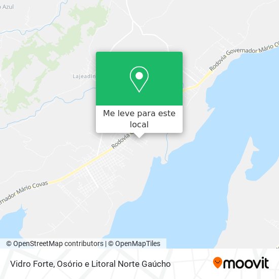 Vidro Forte mapa
