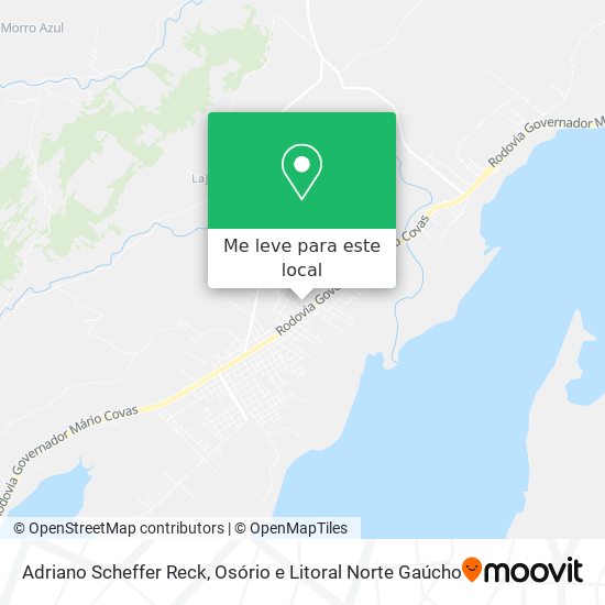 Adriano Scheffer Reck mapa