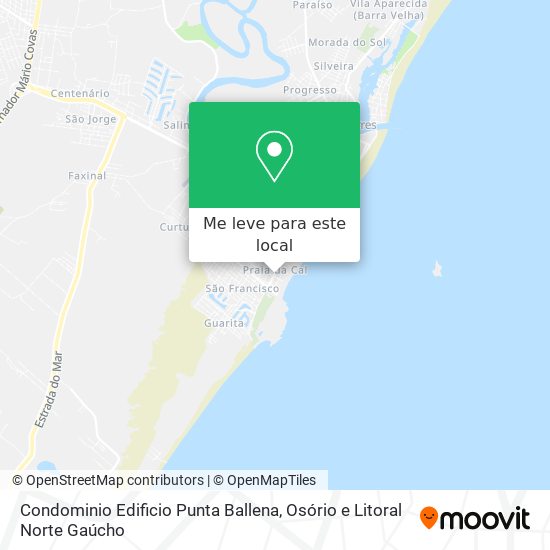 Condominio Edificio Punta Ballena mapa
