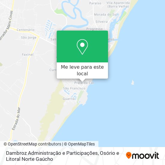 Dambroz Administração e Participações mapa