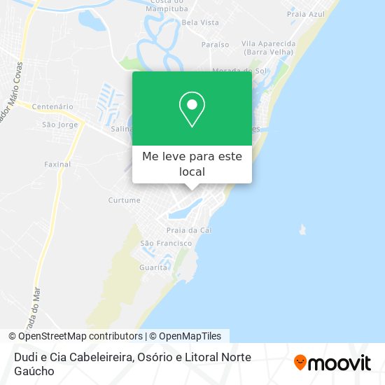 Dudi e Cia Cabeleireira mapa